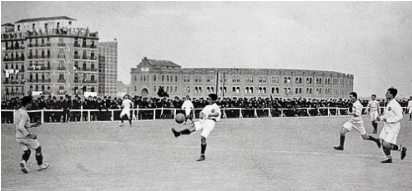 Partido Del Real Madrid en el campo O´Donnell Partido Del Real Madrid en el campo O´Donnell